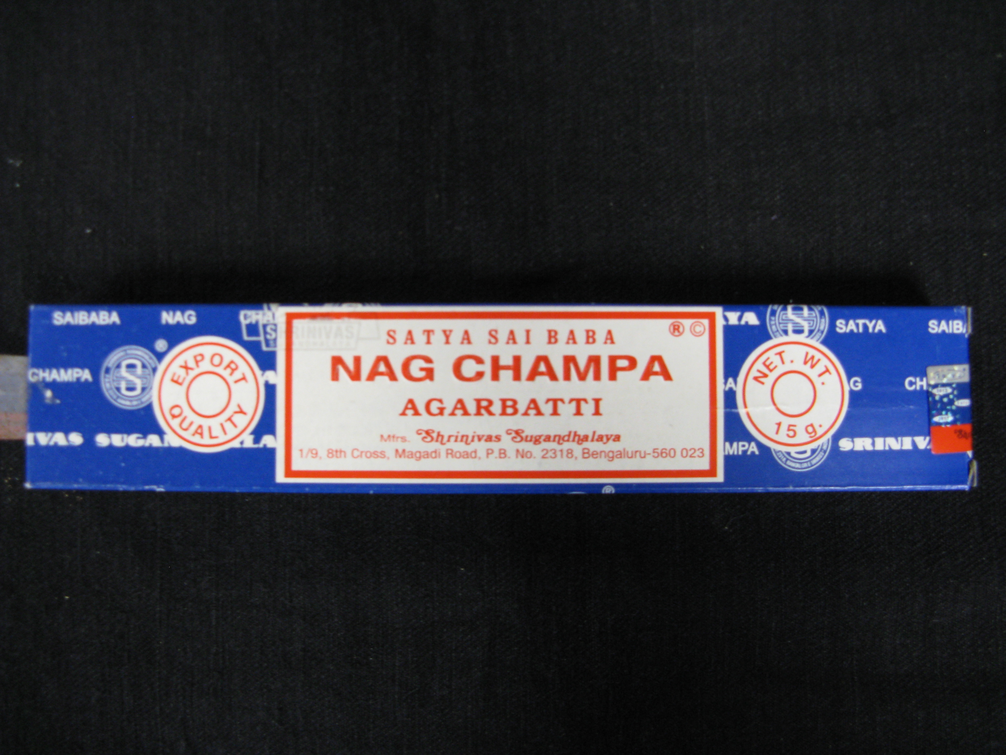 Nag Champa 15g Incense sticks Pack