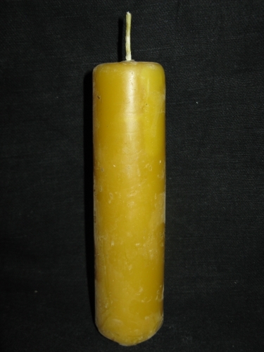 Handmade Beeswax Church Pillar Candle 2.5 x 6.5 Inch