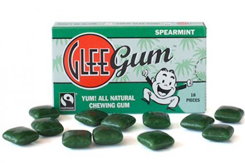 Spearmint Classic Glee Gum Pack - Made with Natural Ingredients
