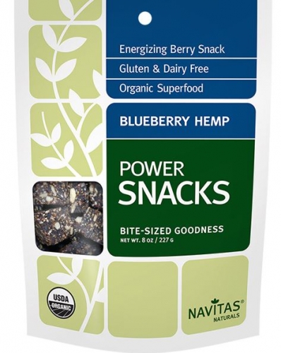 Blueberry Hemp Power Snacks from Navitas Naturals