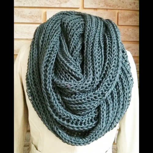 Handmade Long Infinity Scarf by LoDi