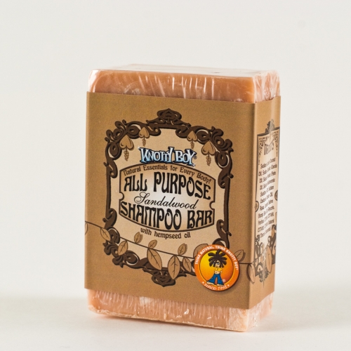 Knotty Boy All Purpose Soap Bar Sandalwood 4oz