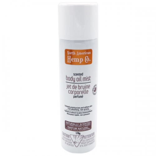 Hemp Scented Body Oil Mist from North American Hemp co
