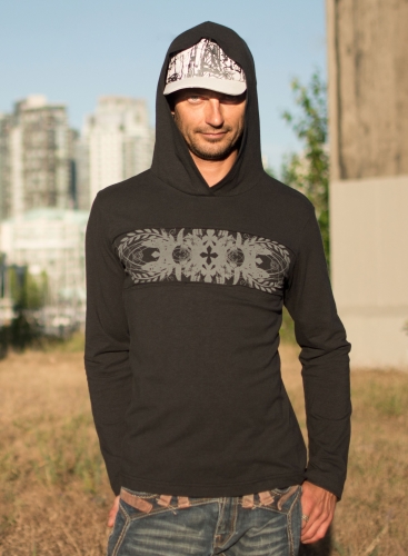 Icon Men's Long Sleeve Tee From Nomad's Hempwear